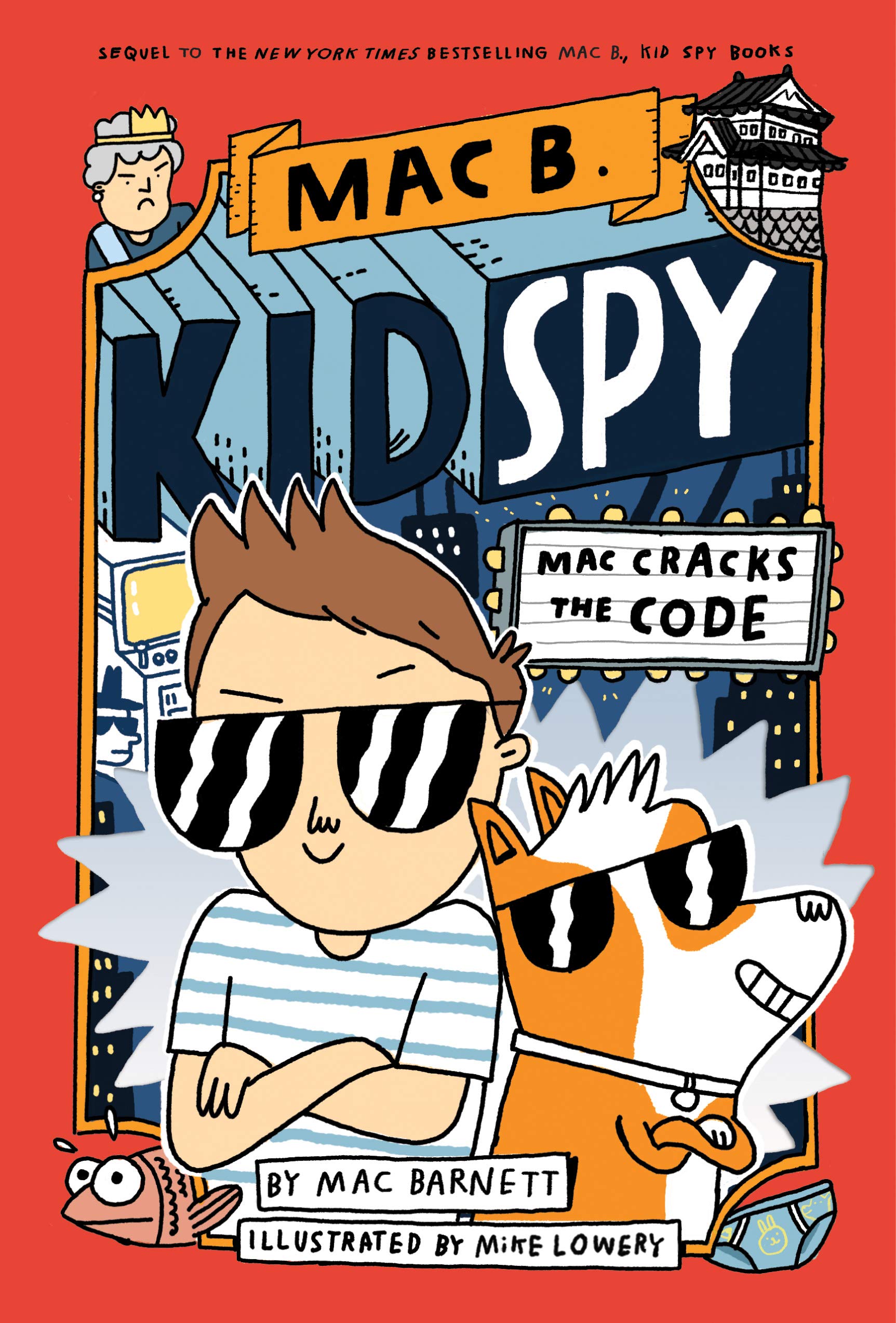 Mac Cracks the Code (Mac B., Kid Spy #4),Used
