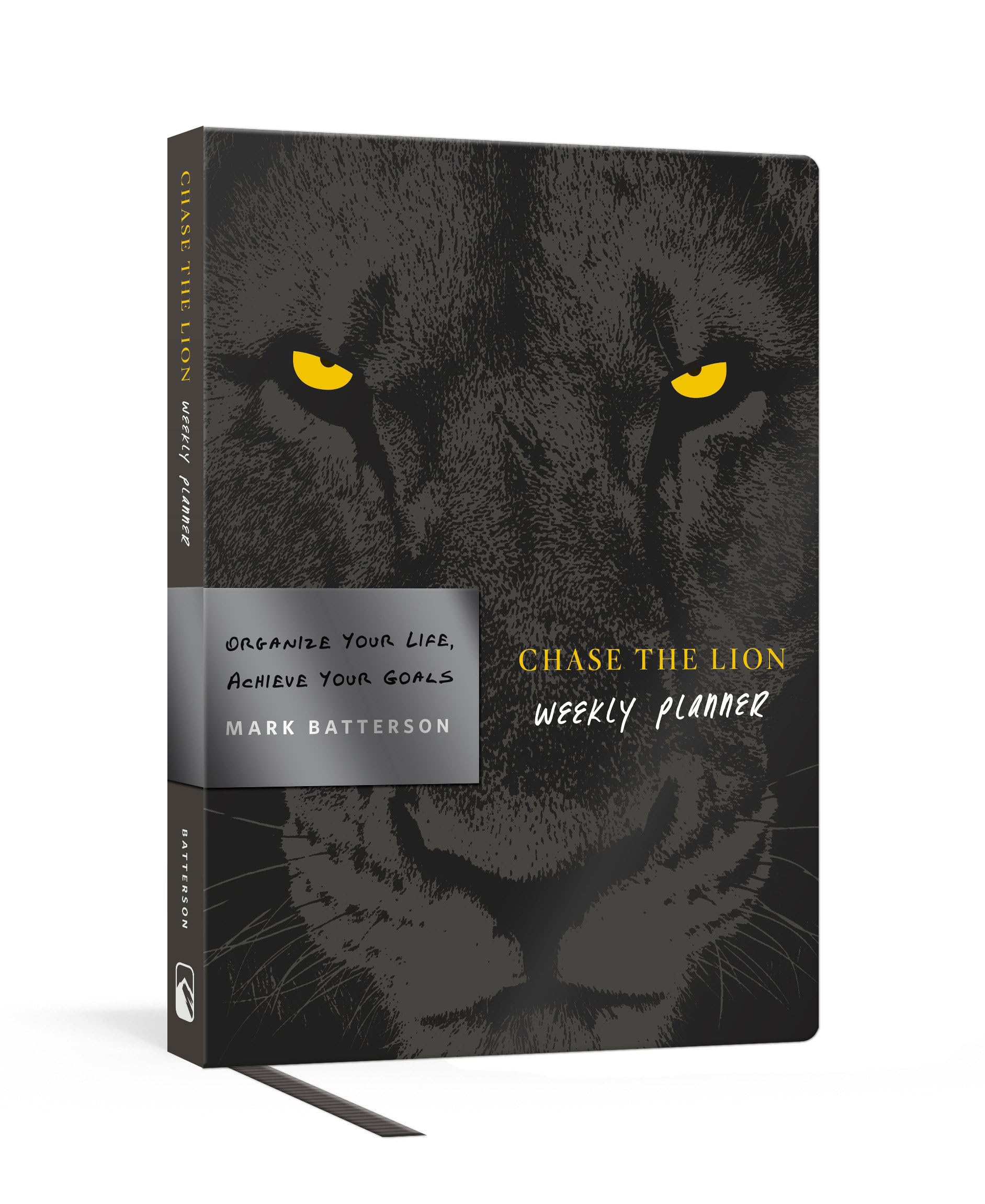 Chase the Lion Weekly Planner: Organize Your Life, Achieve Your Goals,Used