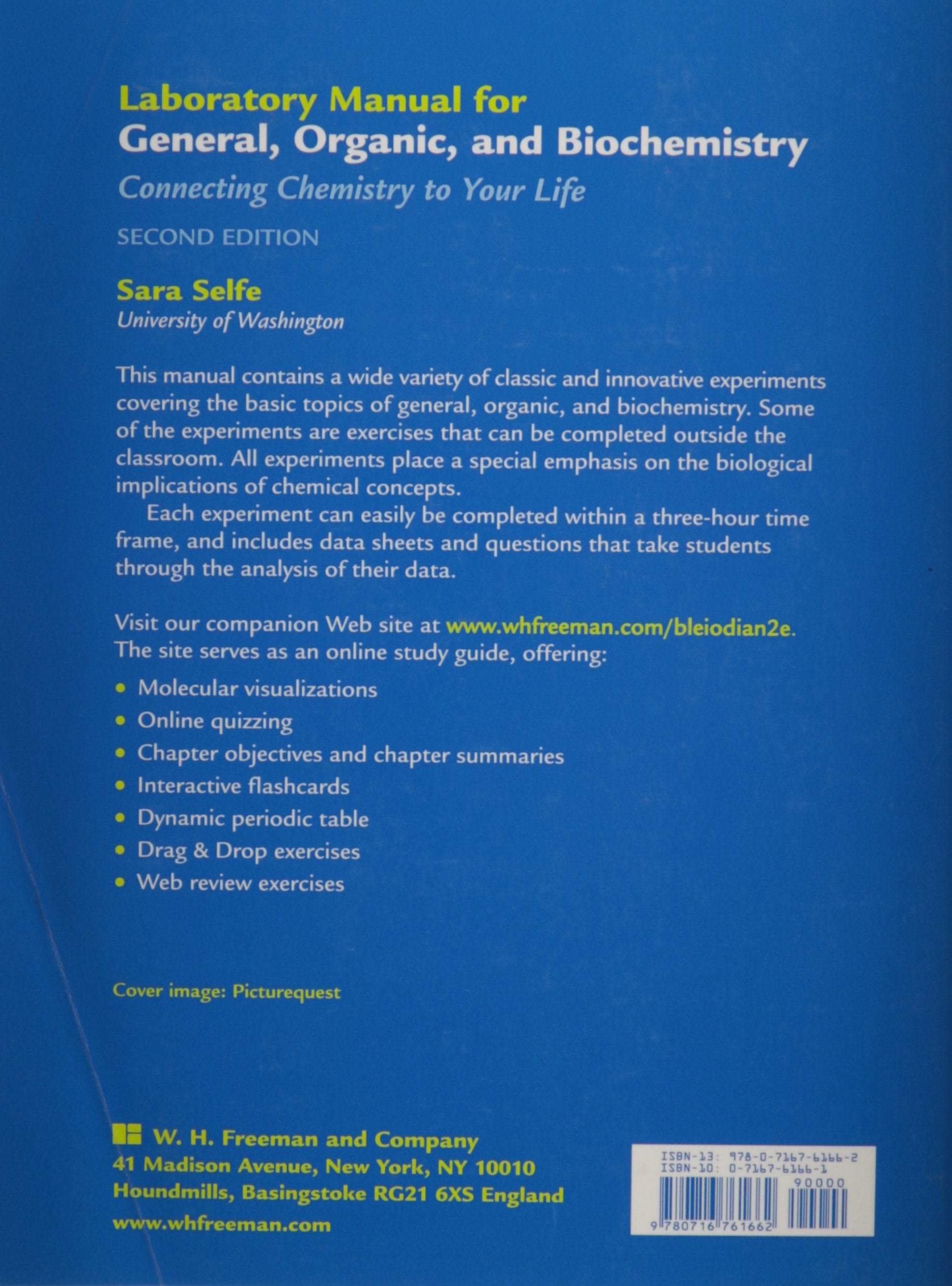 General, Organic, and Biochemistry Lab Manual,Used