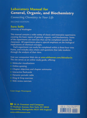 General, Organic, and Biochemistry Lab Manual,Used