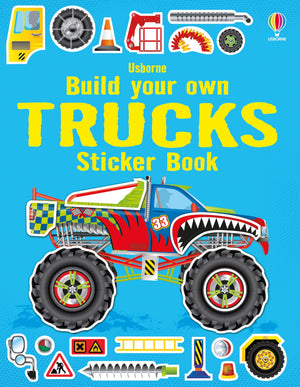 Build Your Own Trucks Sticker Book (Build Your Own Sticker Book),Used
