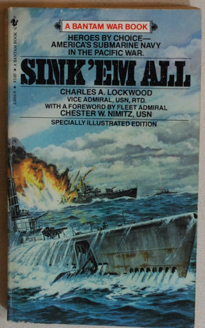 Sink 'Em All (Bantam War Book Series),Used