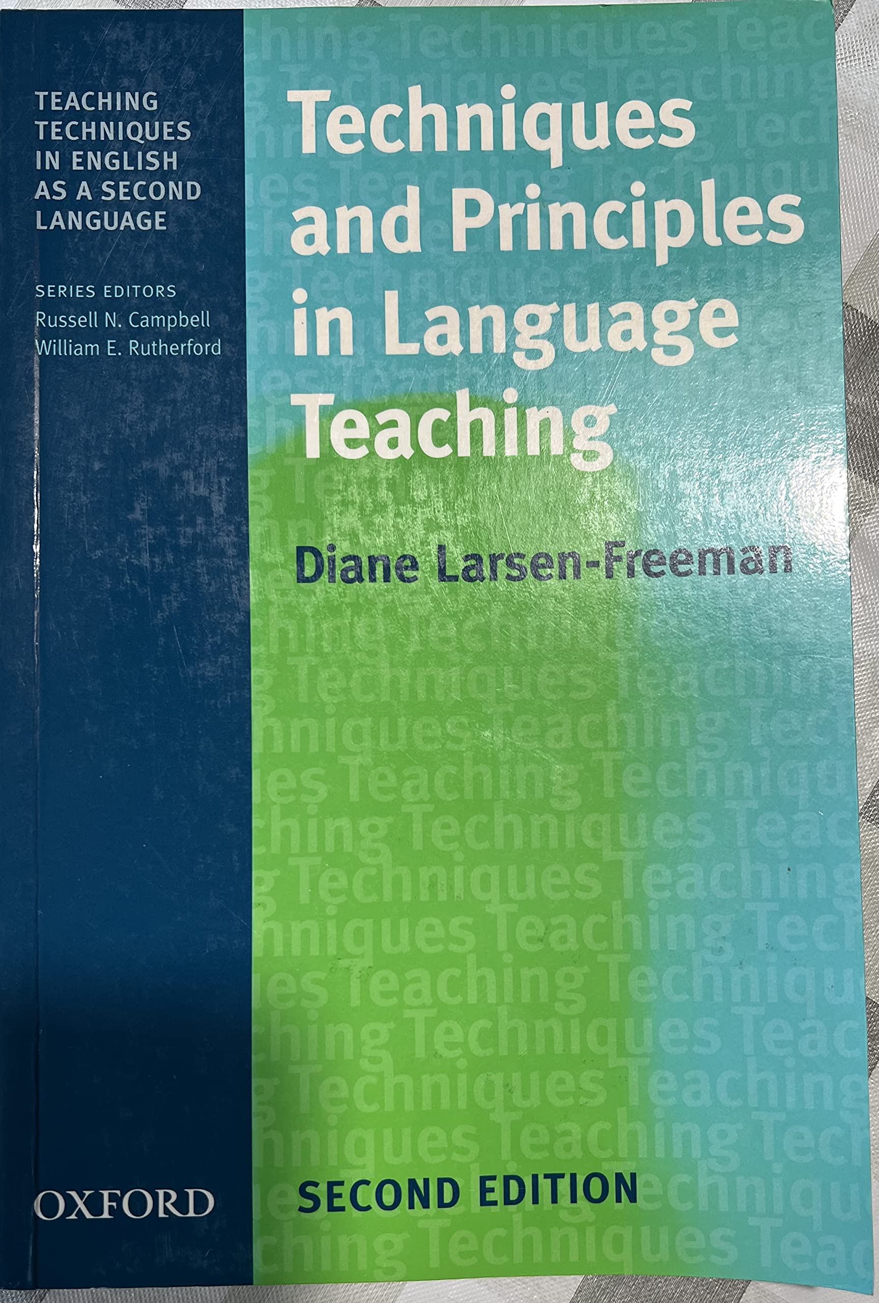 Techniques and Principles in Language Teaching,Used