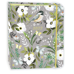Katie Daisy 2022 Hardcover Deluxe Weekly Planner (7.5' x 9' closed),New