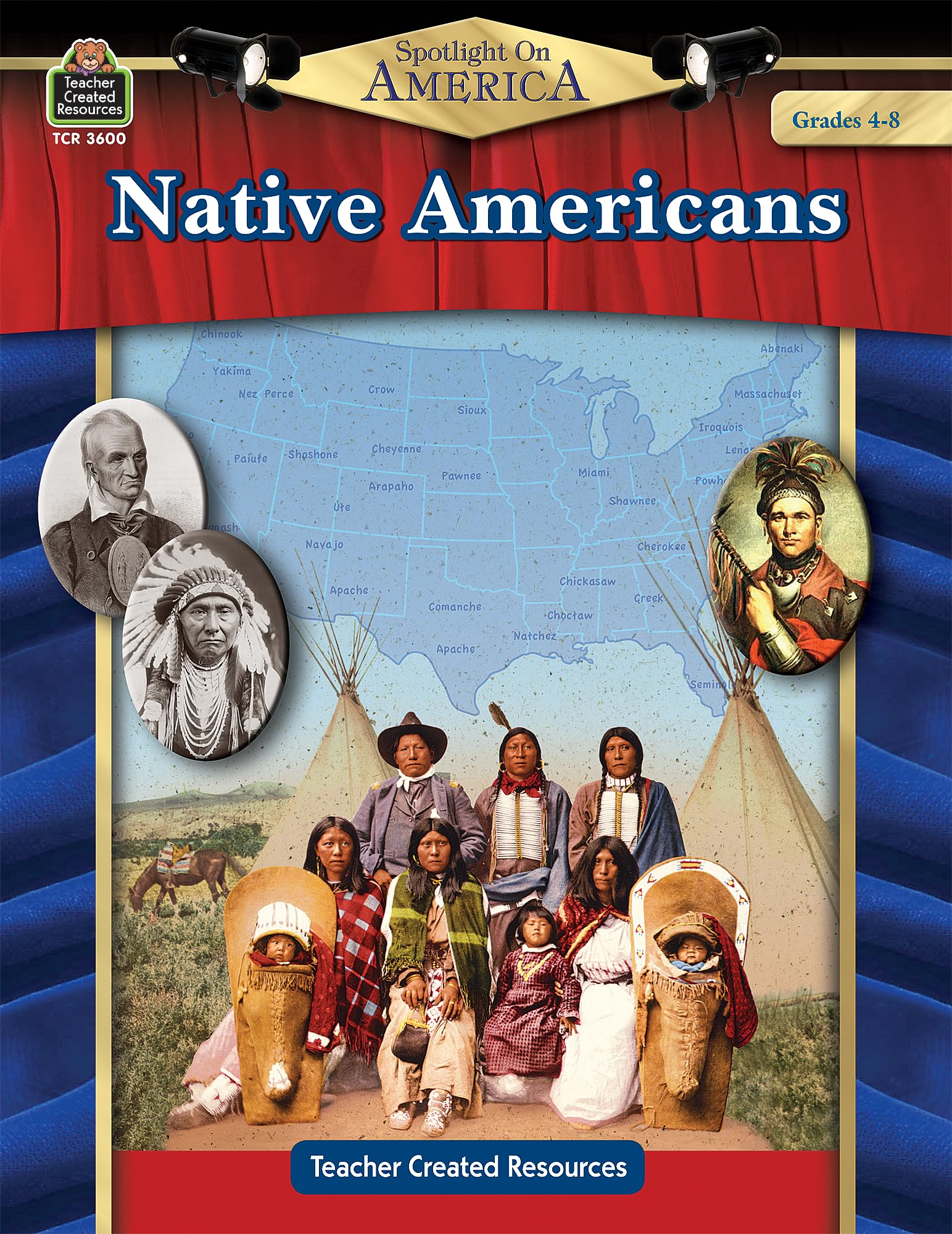 Spotlight On America: Native Americans: Native Americans,Used