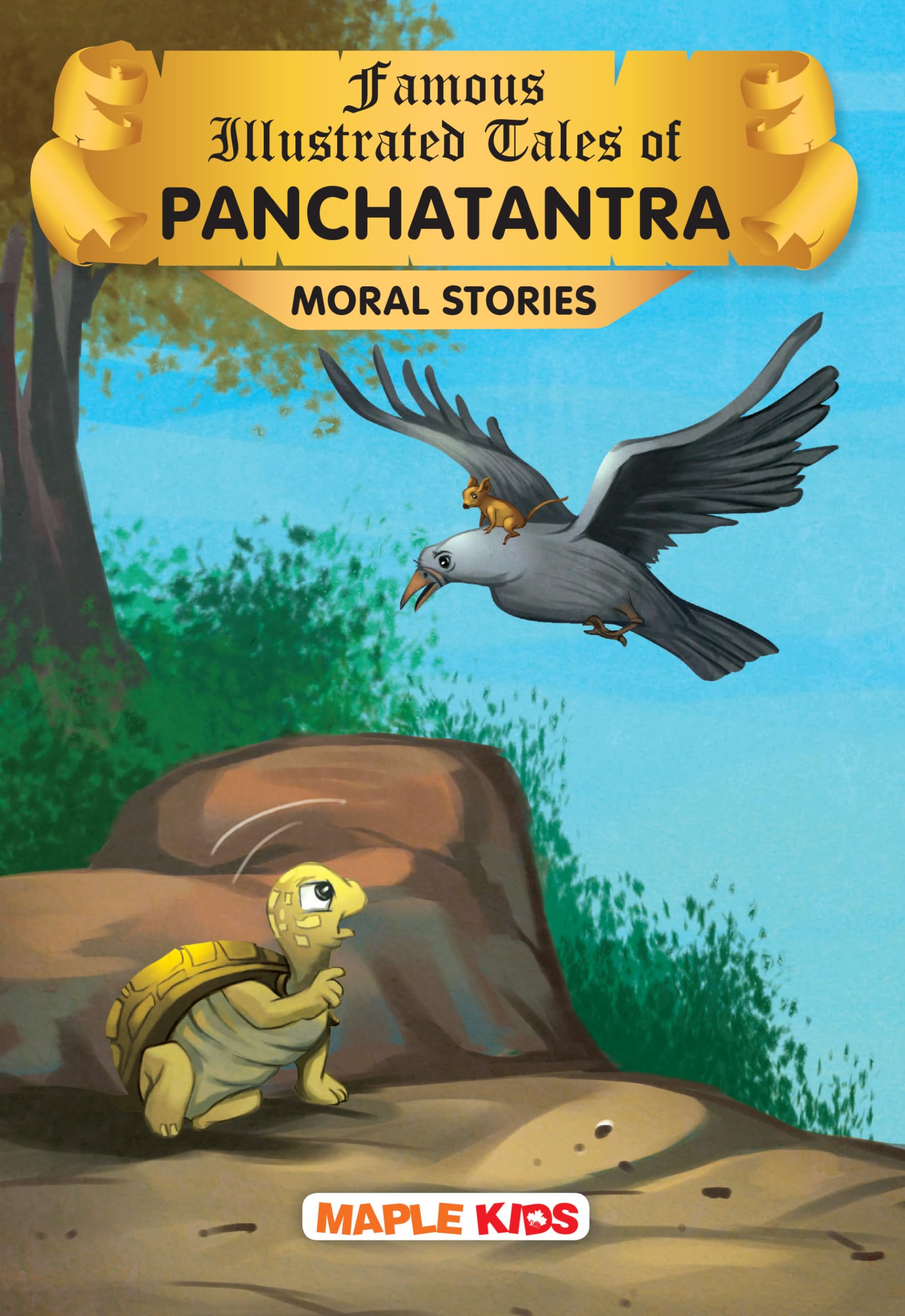 Panchatantra - Moral Stories (Illustrated) - Story Book For Kids - Short Stories For Children - English Stories With Colourful Pictures - Bedtime Stories - Book For Kids 6+ Years Old - Read Aloud To Infants, Toddlers - Moral Stories