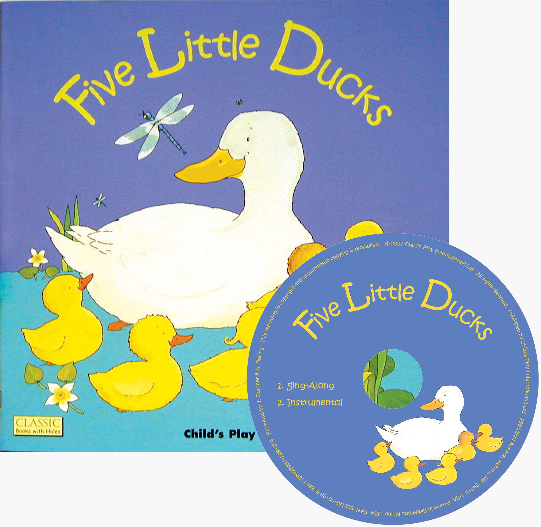 Five Little Ducks (Classic Books with Holes 8x8 with CD),Used