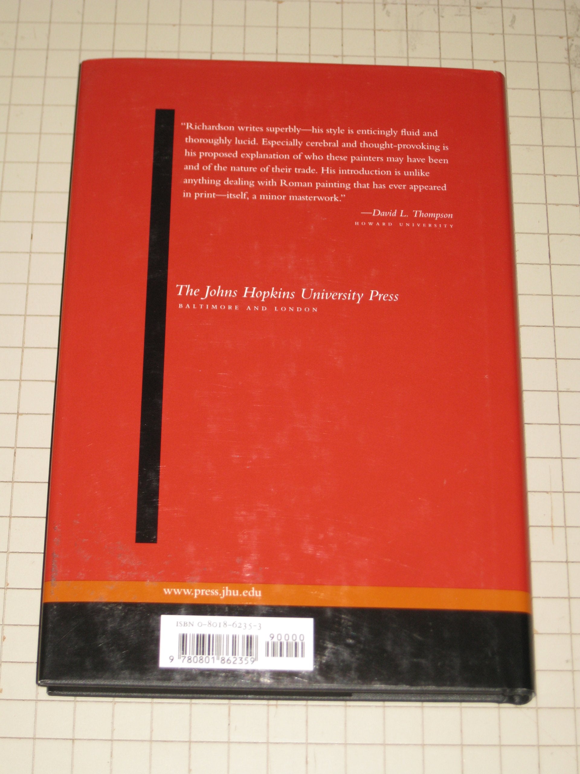 A Catalog Of Identifiable Figure Painters Of Ancient Pompeii, Herculaneum, And Stabiae,New