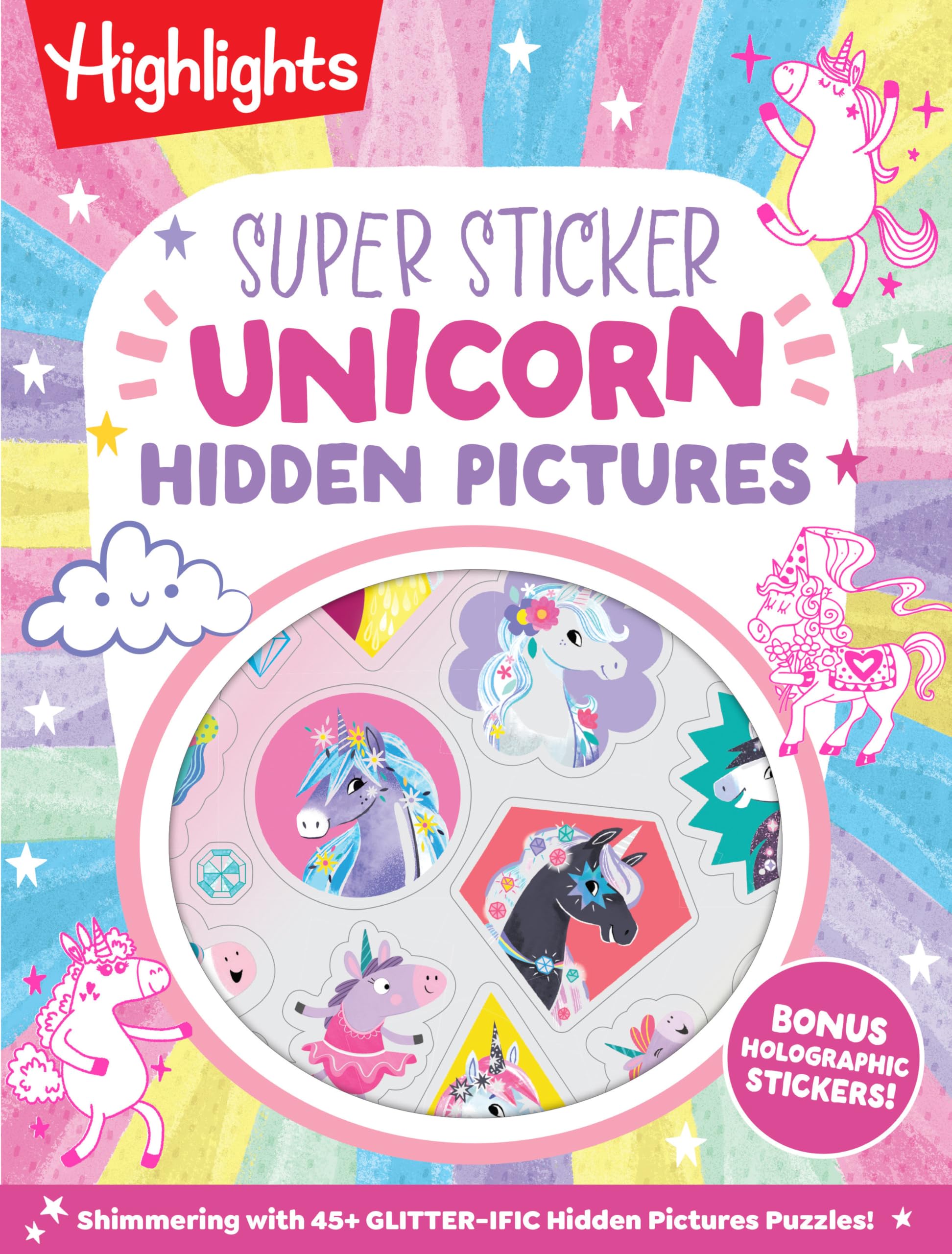 Super Sticker Unicorn Hidden Pictures (Hidden Pictures Sticker Books)