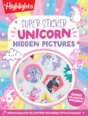 Super Sticker Unicorn Hidden Pictures (Hidden Pictures Sticker Books)
