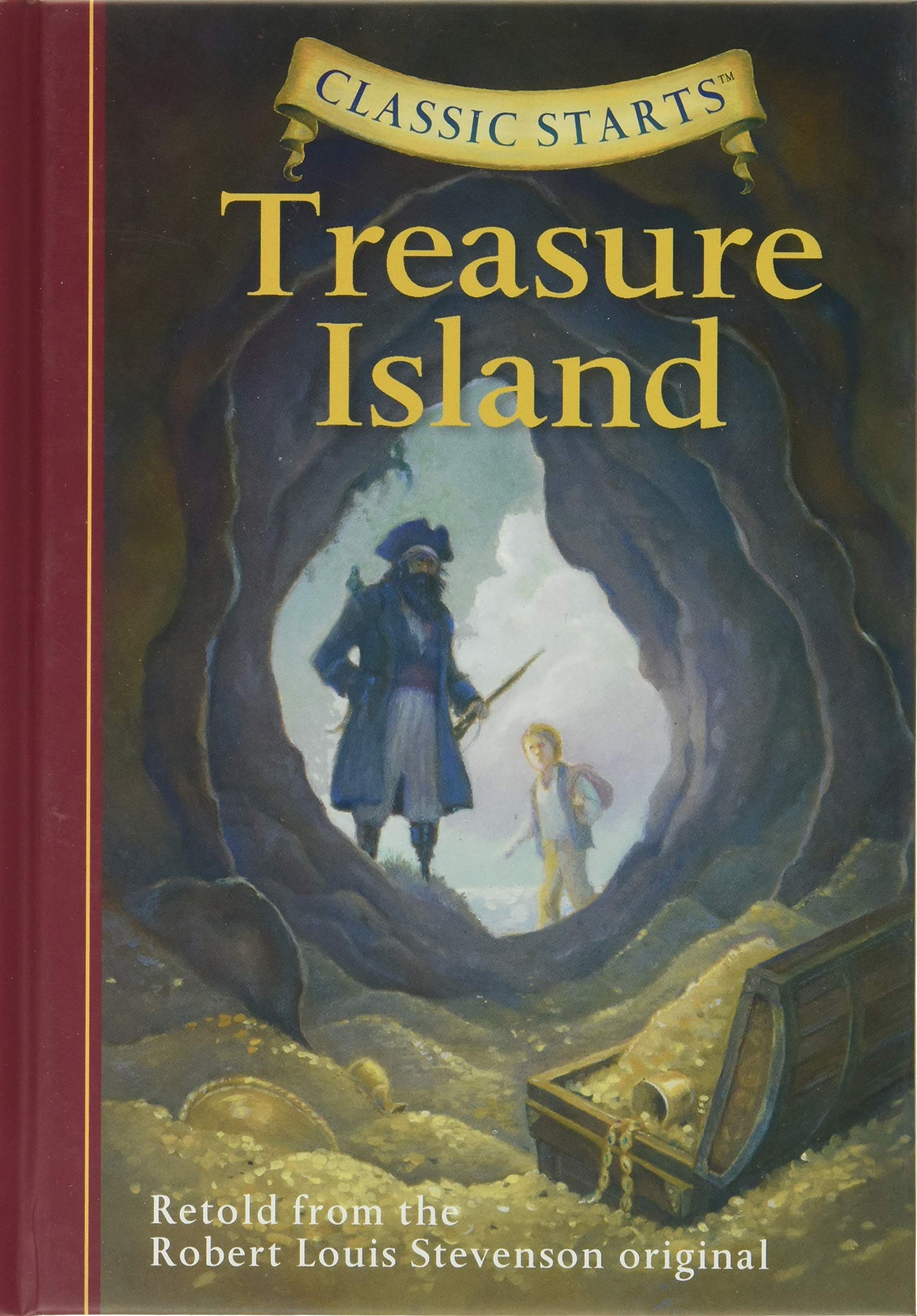 Classic Starts: Treasure Island,Used