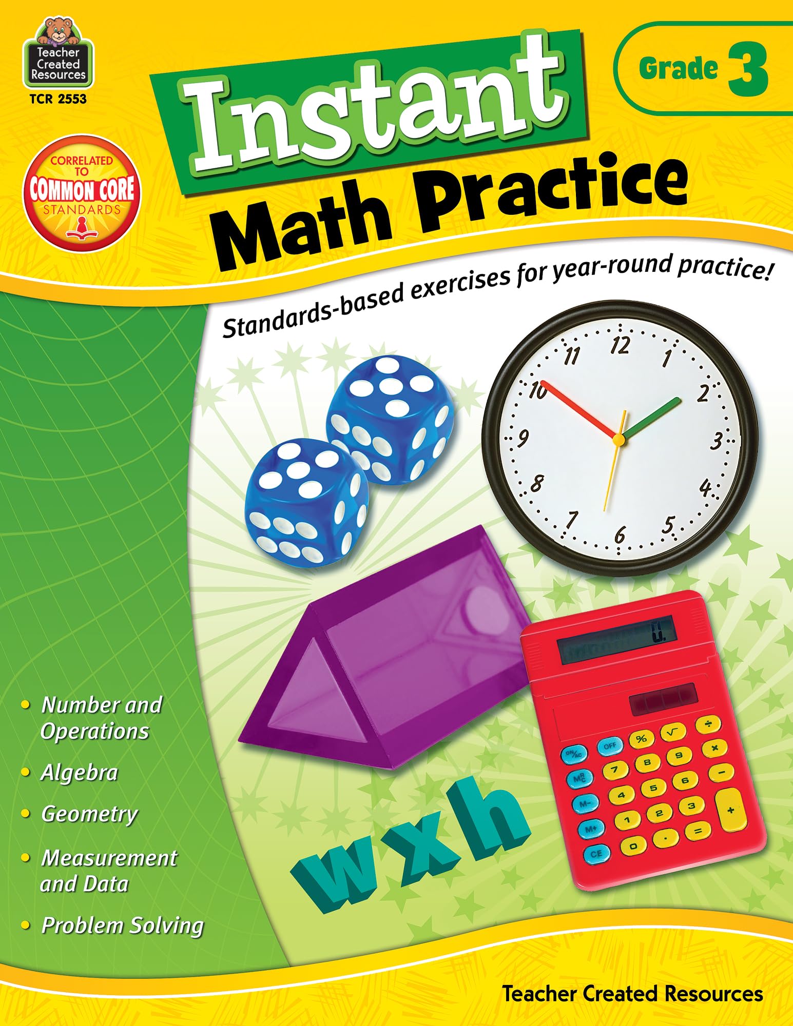 Instant Math Practice, Grade 3,Used