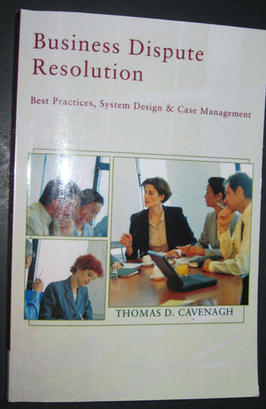 BUSINESS DISPUTE RESOLUTION >C,Used