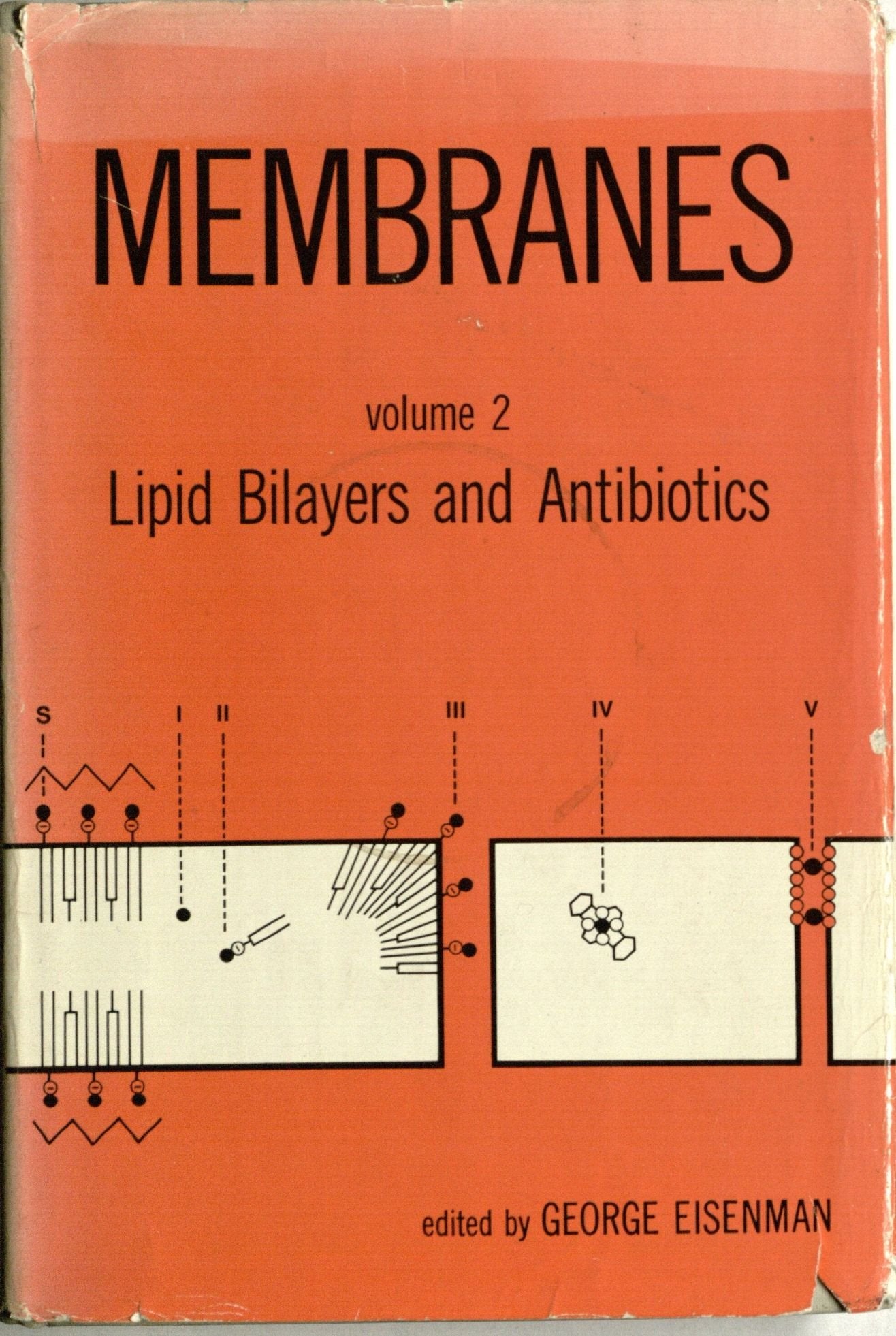 Lipid bilayers and antibiotics, (Membranes, v. 2),Used