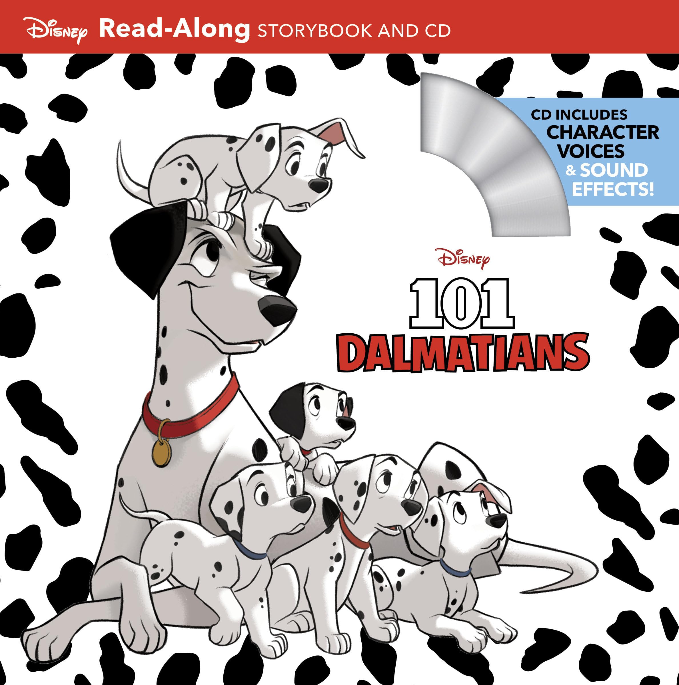 101 Dalmatians ReadAlong Storybook and CD,New