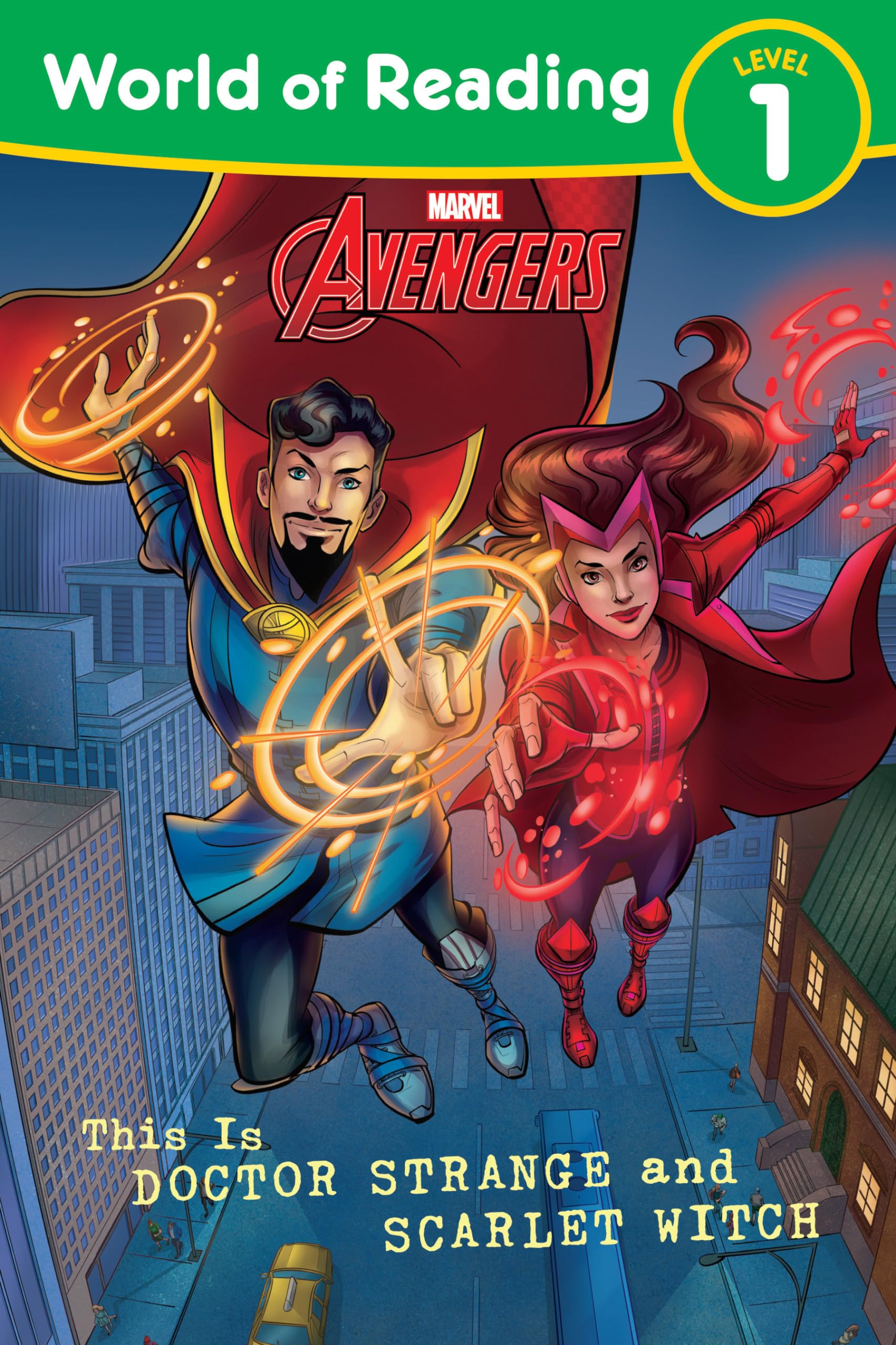 World Of Reading: This Is Doctor Strange And Scarlet Witch,Used