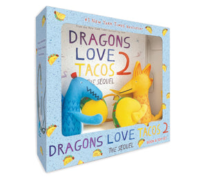 Dragons Love Tacos 2 Book and Toy Set,New