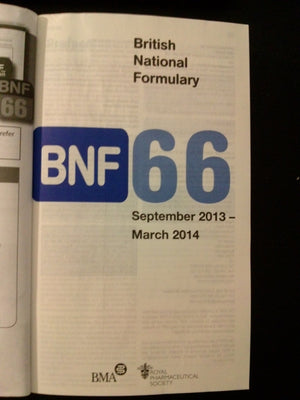 British National Formulary (Bnf 66): September 2013 to March 2014,Used