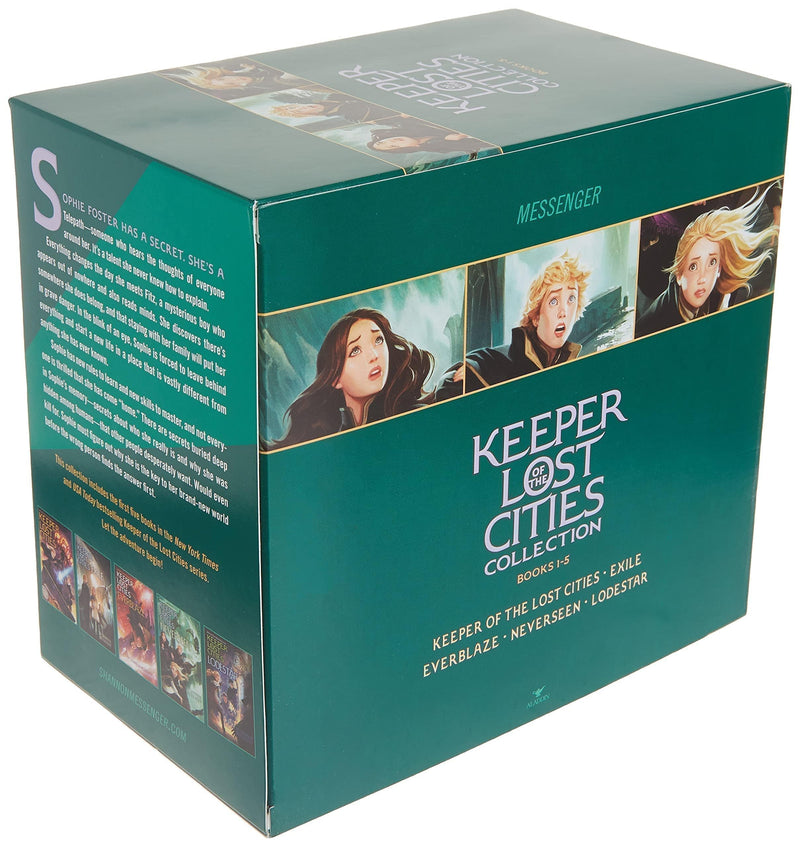 Keeper of the Lost Cities Collection Books 15 (Boxed Set): Keeper of the Lost Cities; Exile; Everblaze; Neverseen; Lodestar,Used
