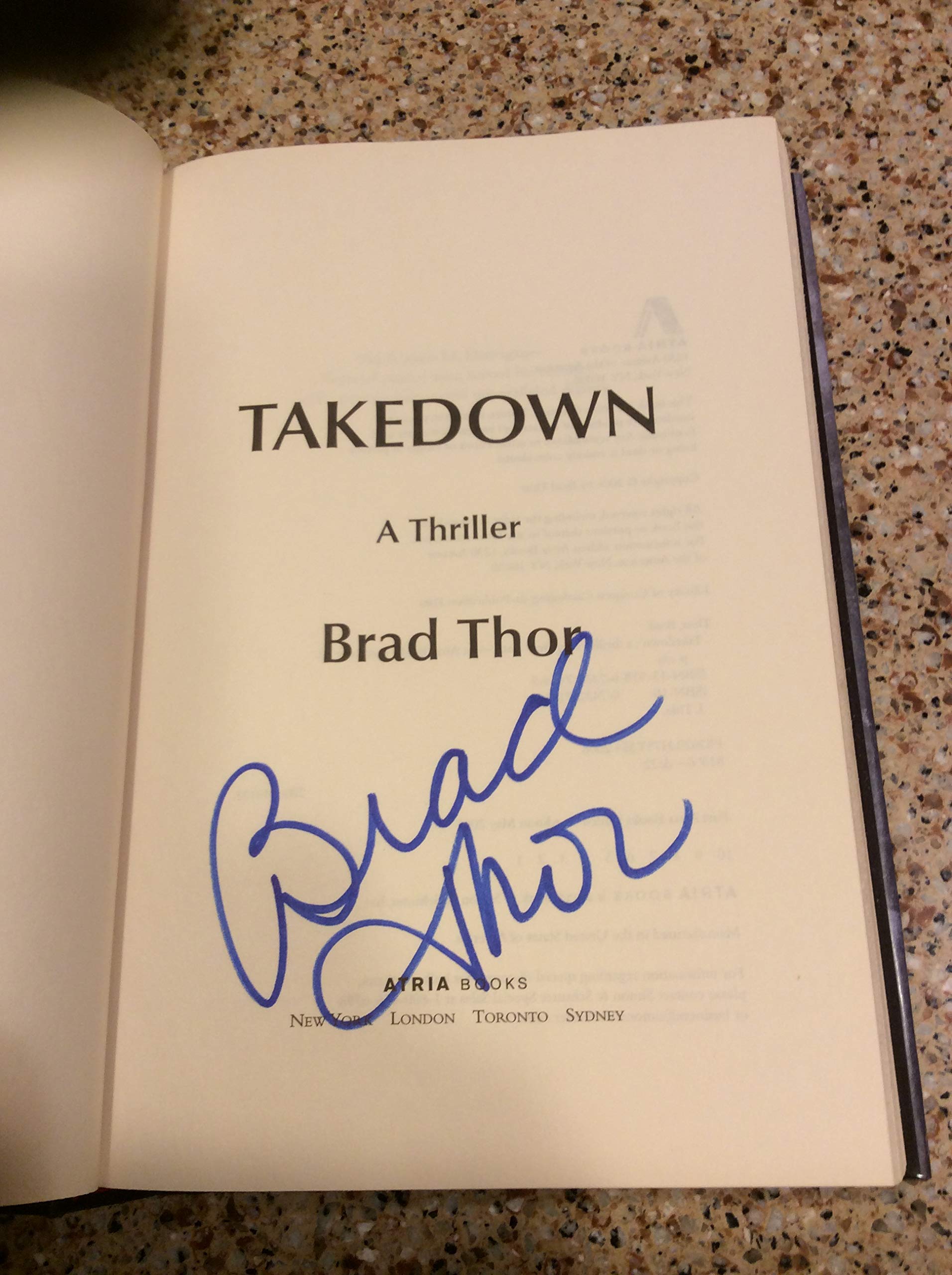 Takedown: A Thriller,Used