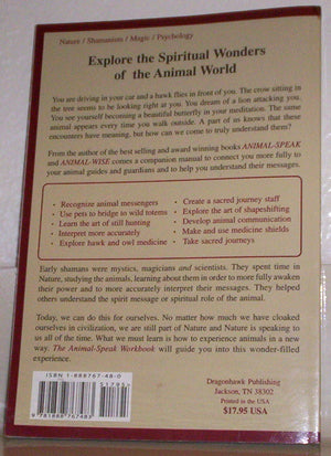 The Animalspeak Workbook,Used