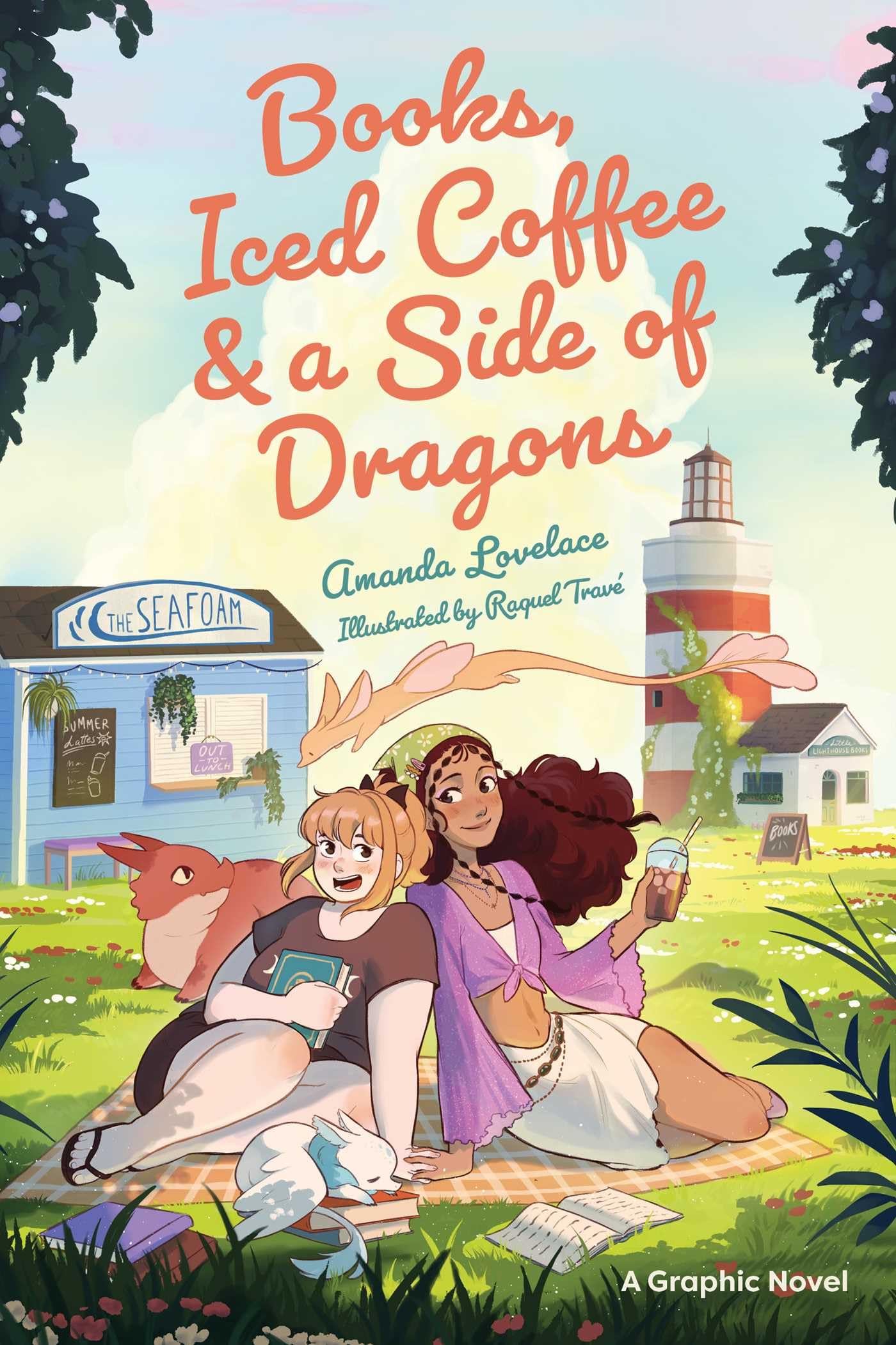 Books, Iced Coffee & A Side Of Dragons: A Graphic Novel