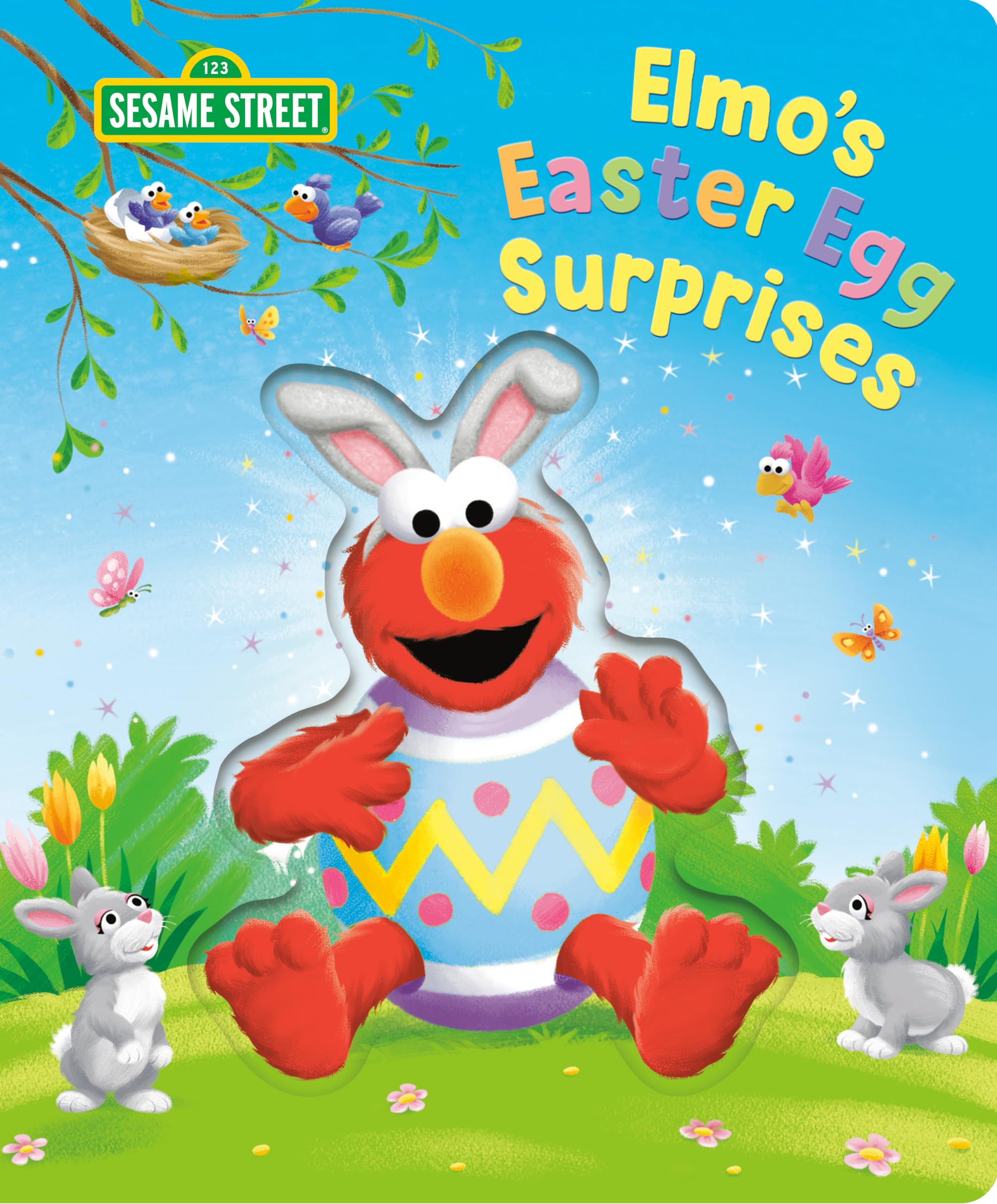 Elmo'S Easter Egg Surprises (Sesame Street) (Sesame Street Board Books),Used