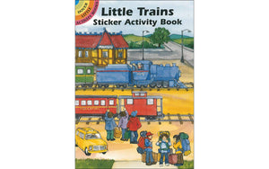 Little Trains Sticker Activity Book (Dover Little Activity Books: Travel),Used