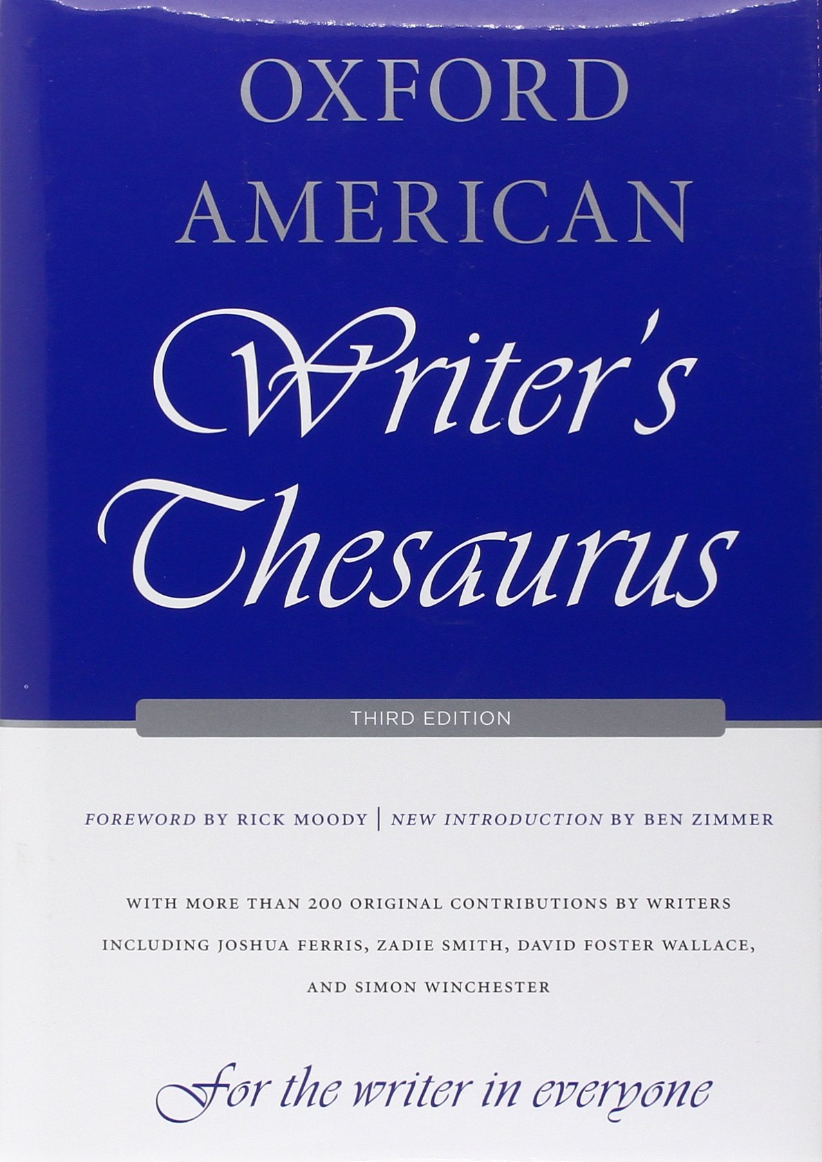 Oxford American Writer'S Thesaurus,New