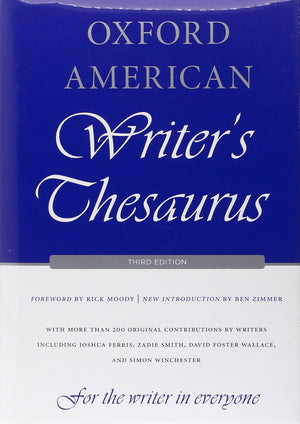 Oxford American Writer'S Thesaurus,New