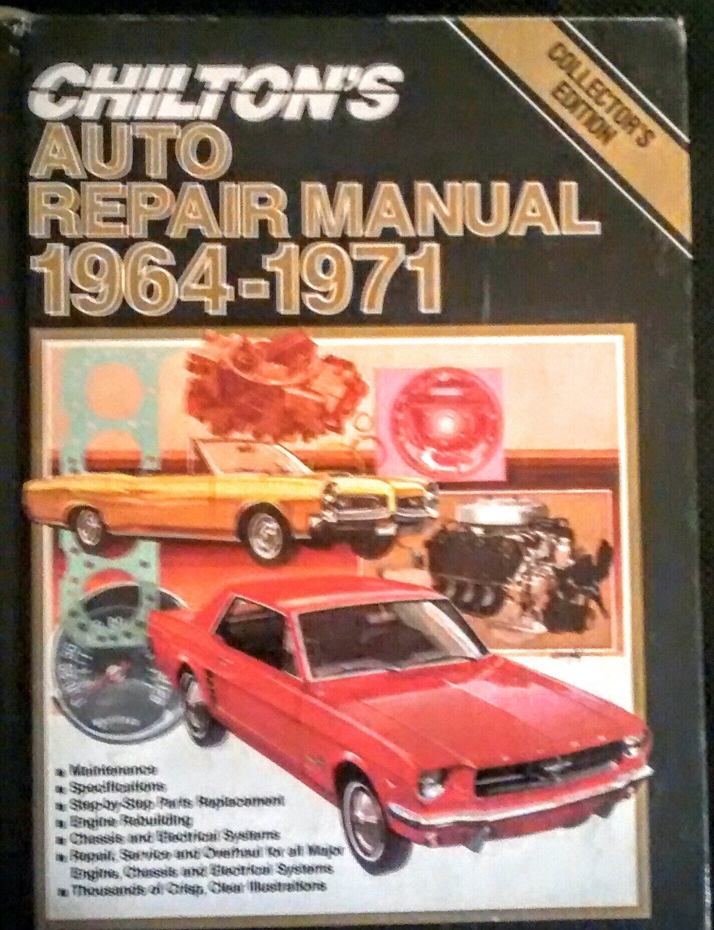Chilton's Auto Repair Manual 196471,Used