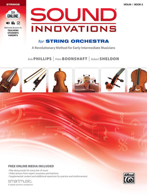 Sound Innovations For String Orchestra, Bk 2: A Revolutionary Method For Earlyintermediate Musicians (Violin), Book & Online Me,Used