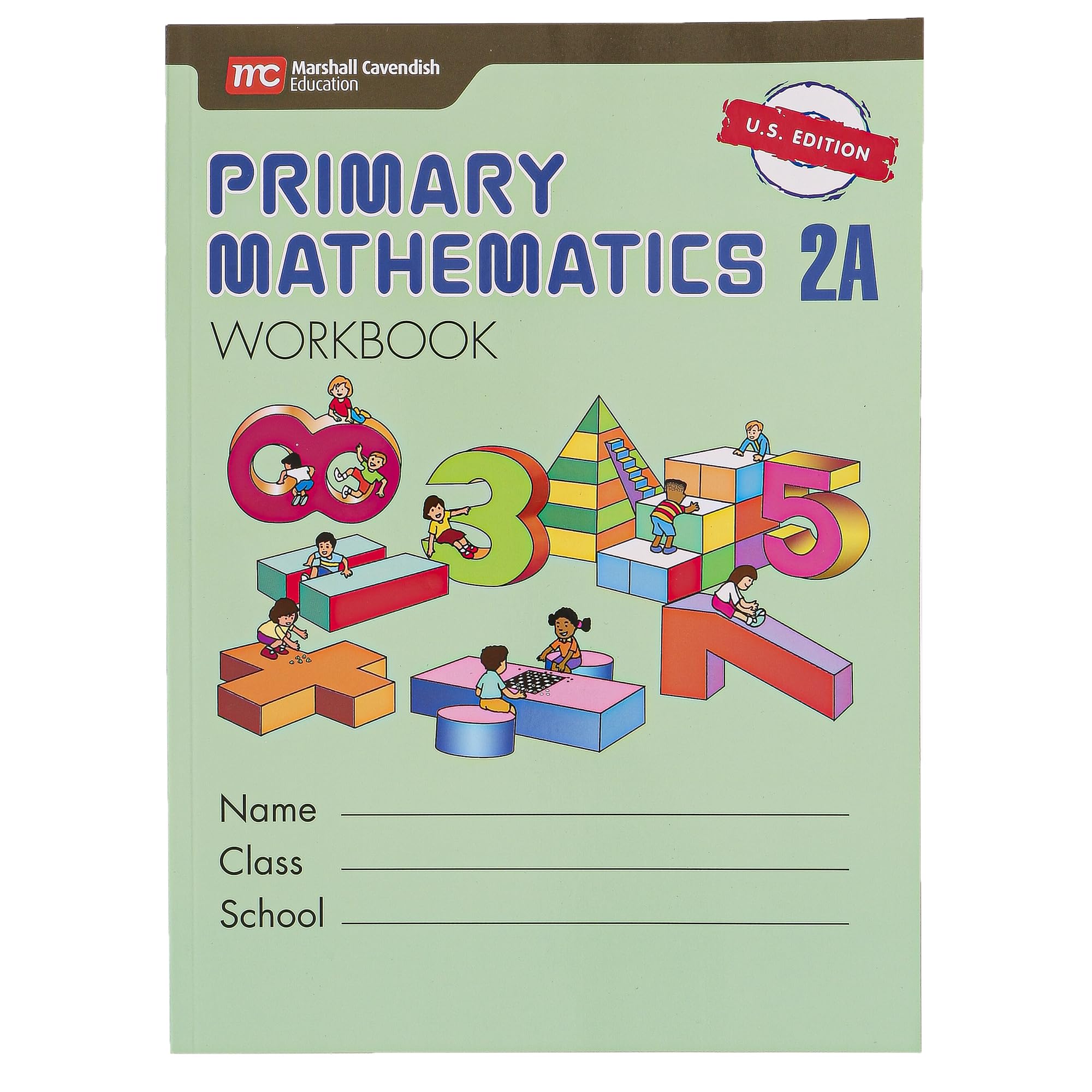 Primary Mathematics 2A Workbook,Used