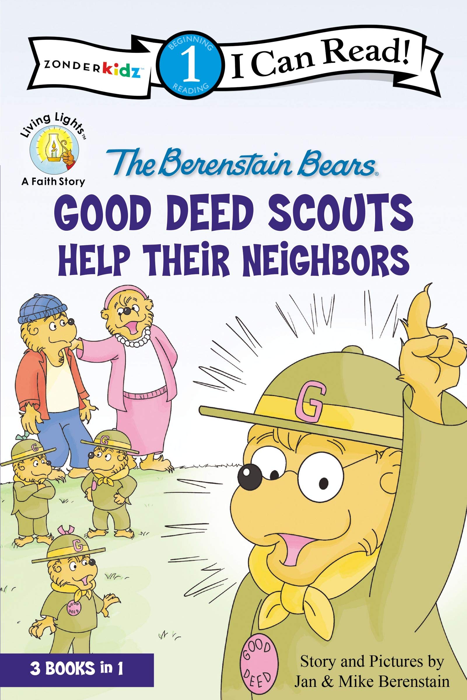 The Berenstain Bears Good Deed Scouts Help Their Neighbors (I Can Read! / Good Deed Scouts / Living Lights),Used