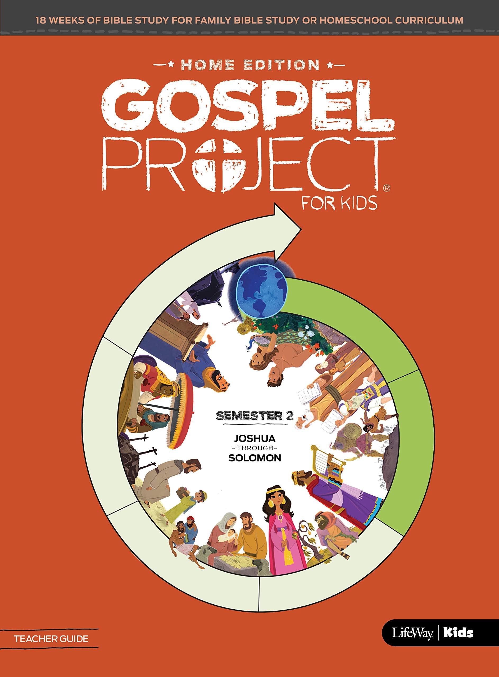 The Gospel Project: Home Edition Teacher Guide Semester 2,Used