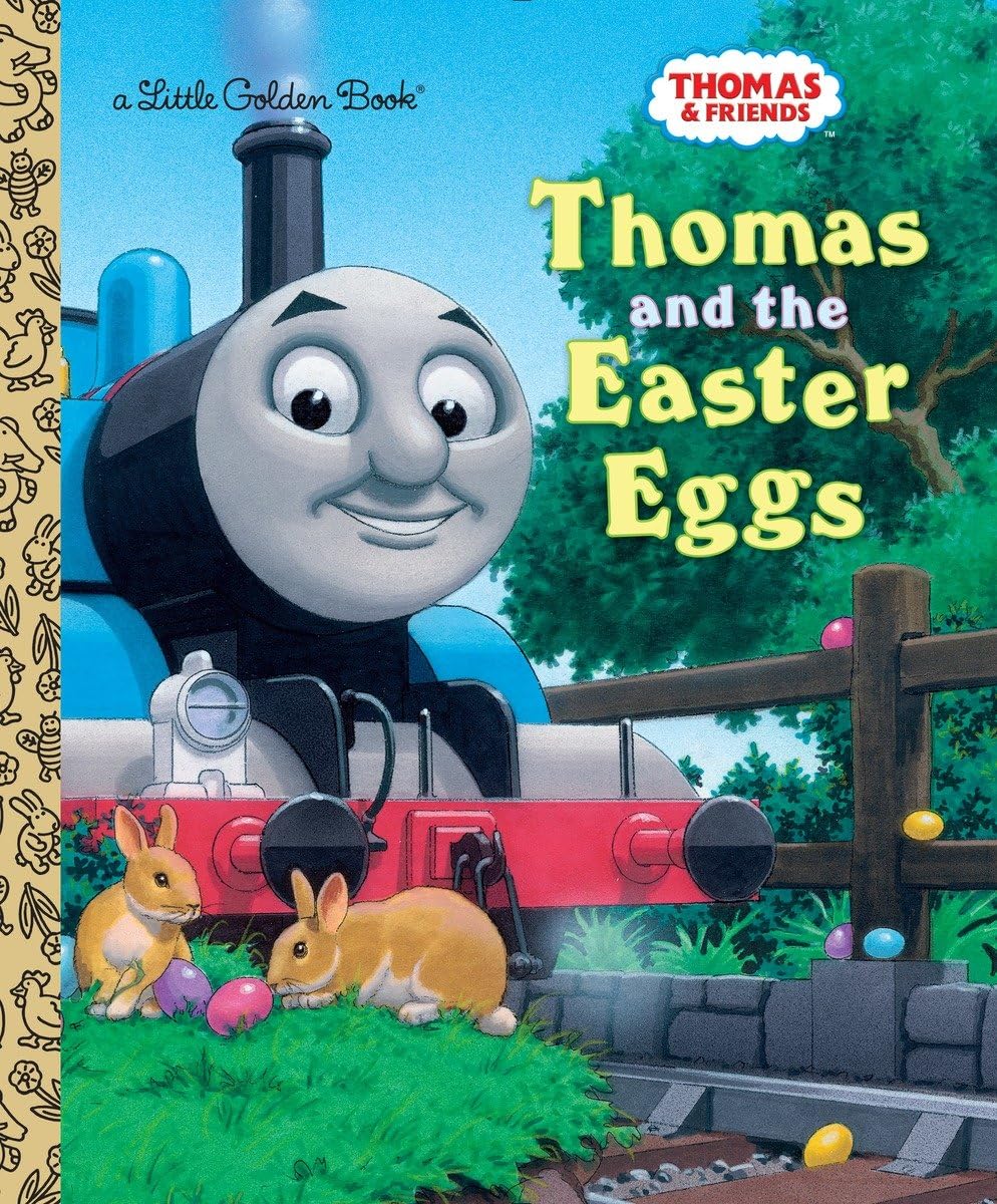 Thomas And The Easter Eggs (Thomas & Friends) (Little Golden Book)-used
