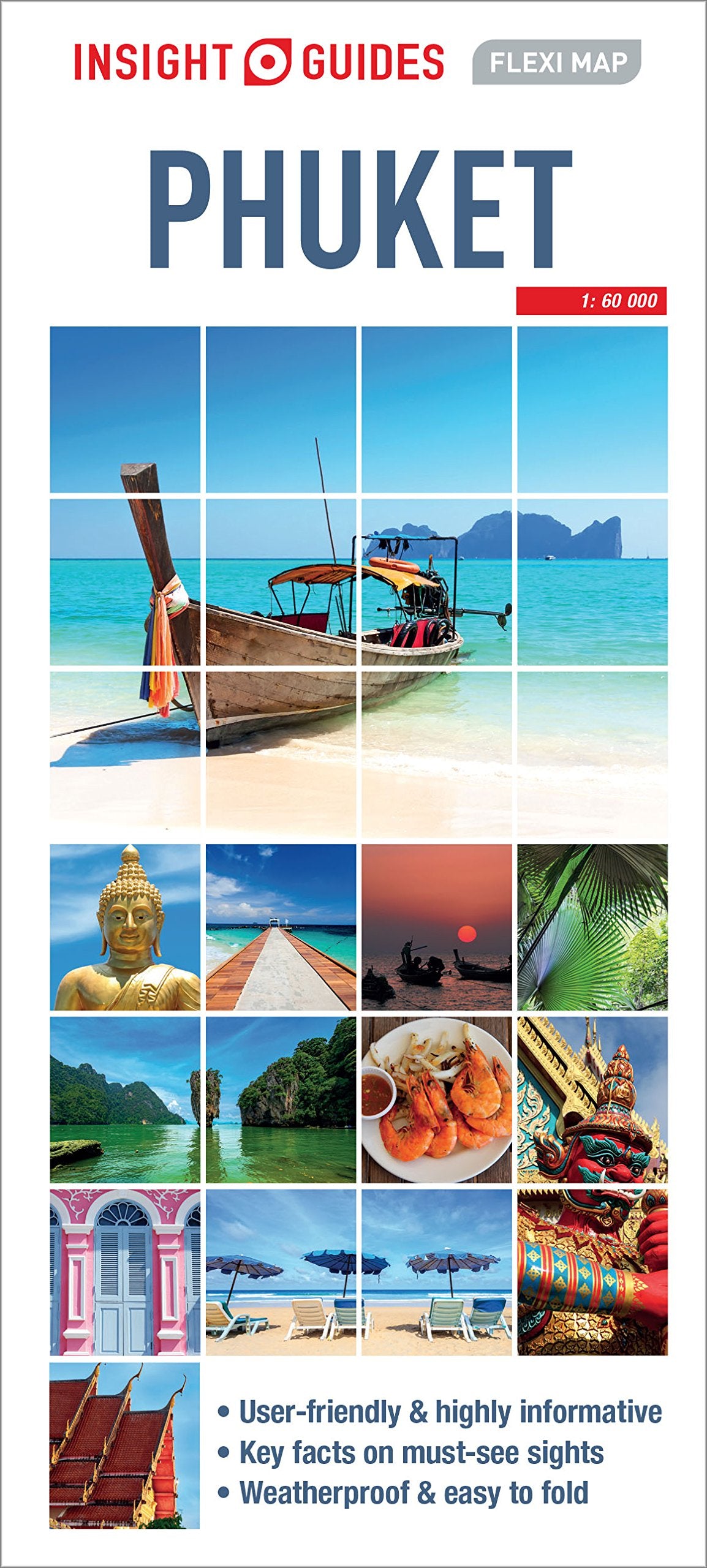 Insight Guides Flexi Map Phuket (Insight Flexi Maps),Used