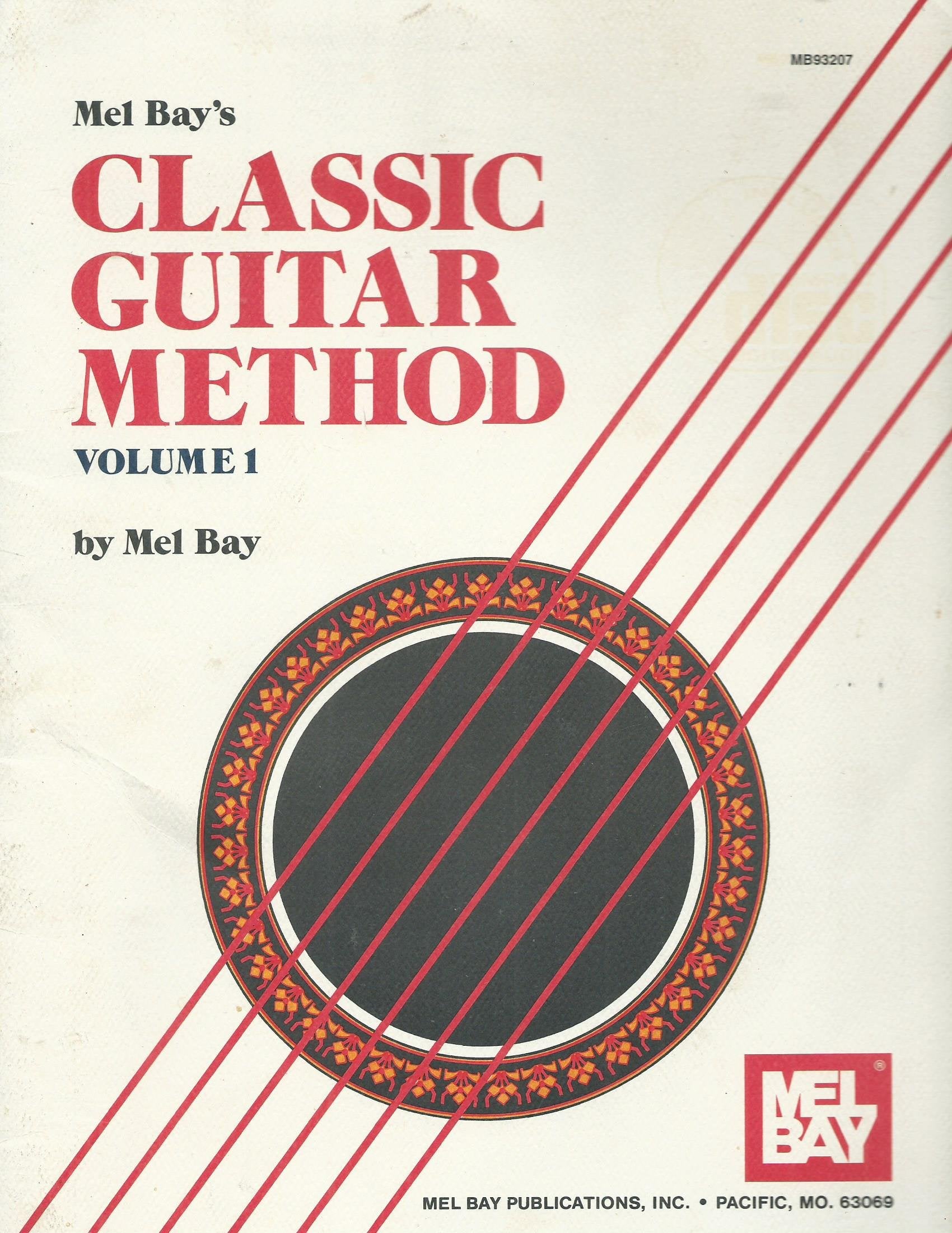 Mel Bay Classic Guitar Method Volume 1,Used