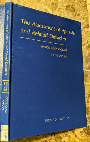 Assessment Of Aphasia And Related Disorders,New