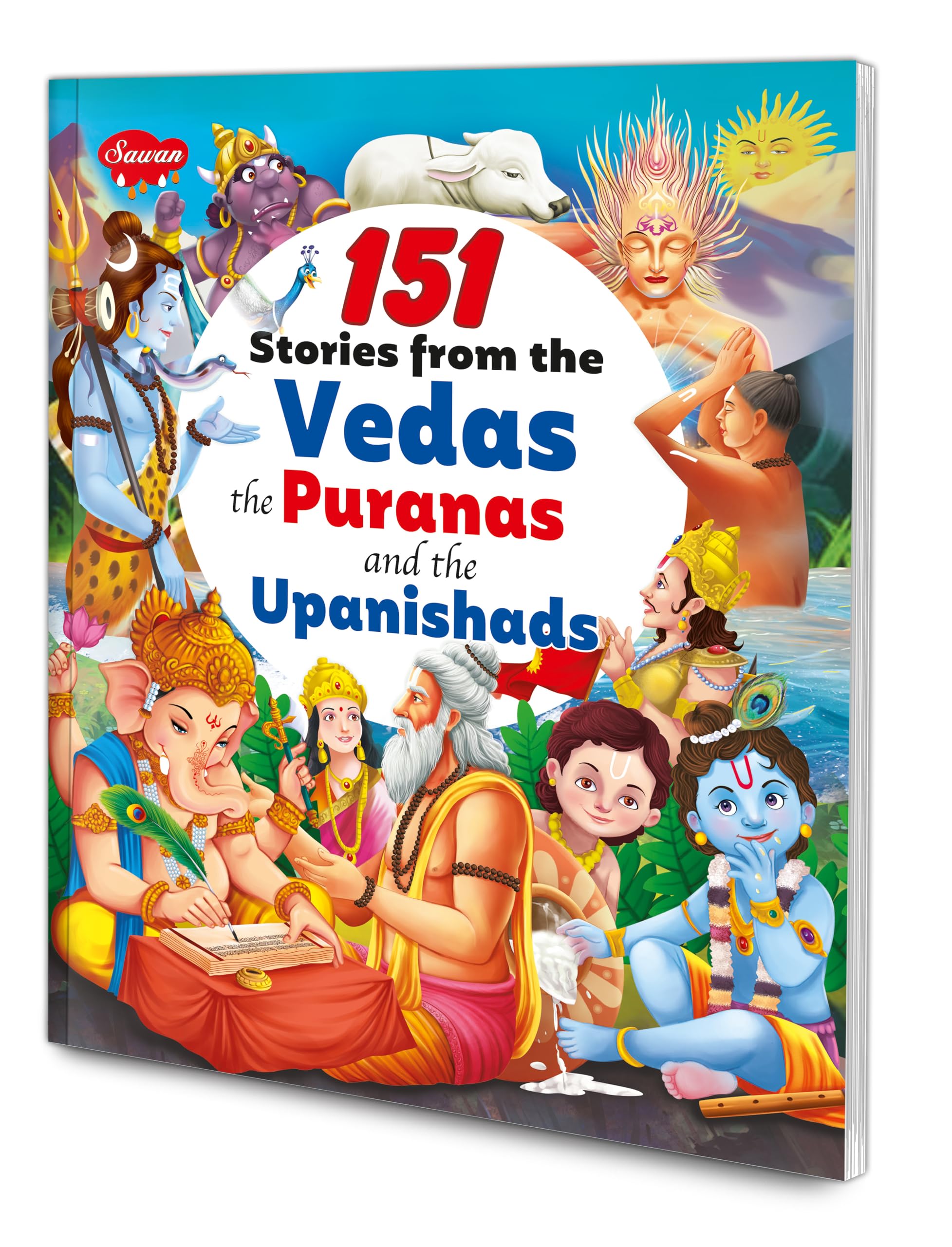 151 Stories From The Vedas The Puranas And The Upanishads : Indian Epics For Kids, Mythological Stories For Kids, Educational Children Learning Books