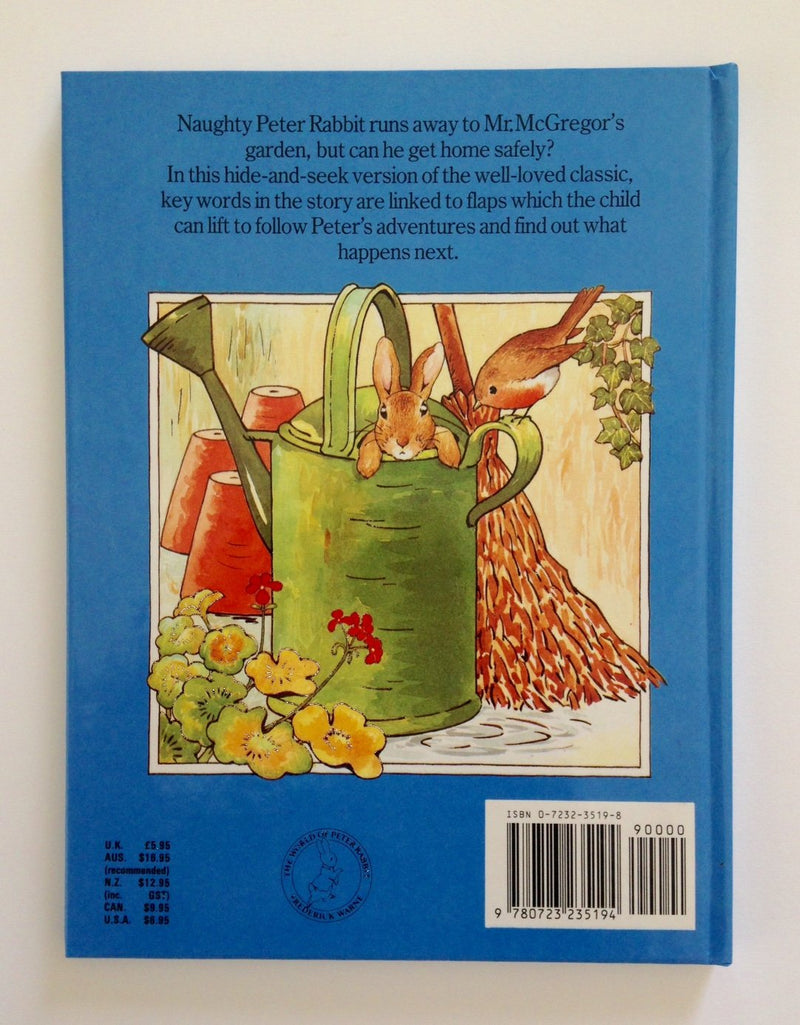Where's Peter Rabbit?: A LifttheFlap Book,Used