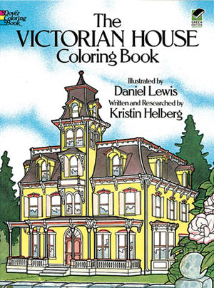 The Victorian House Coloring Book,Used
