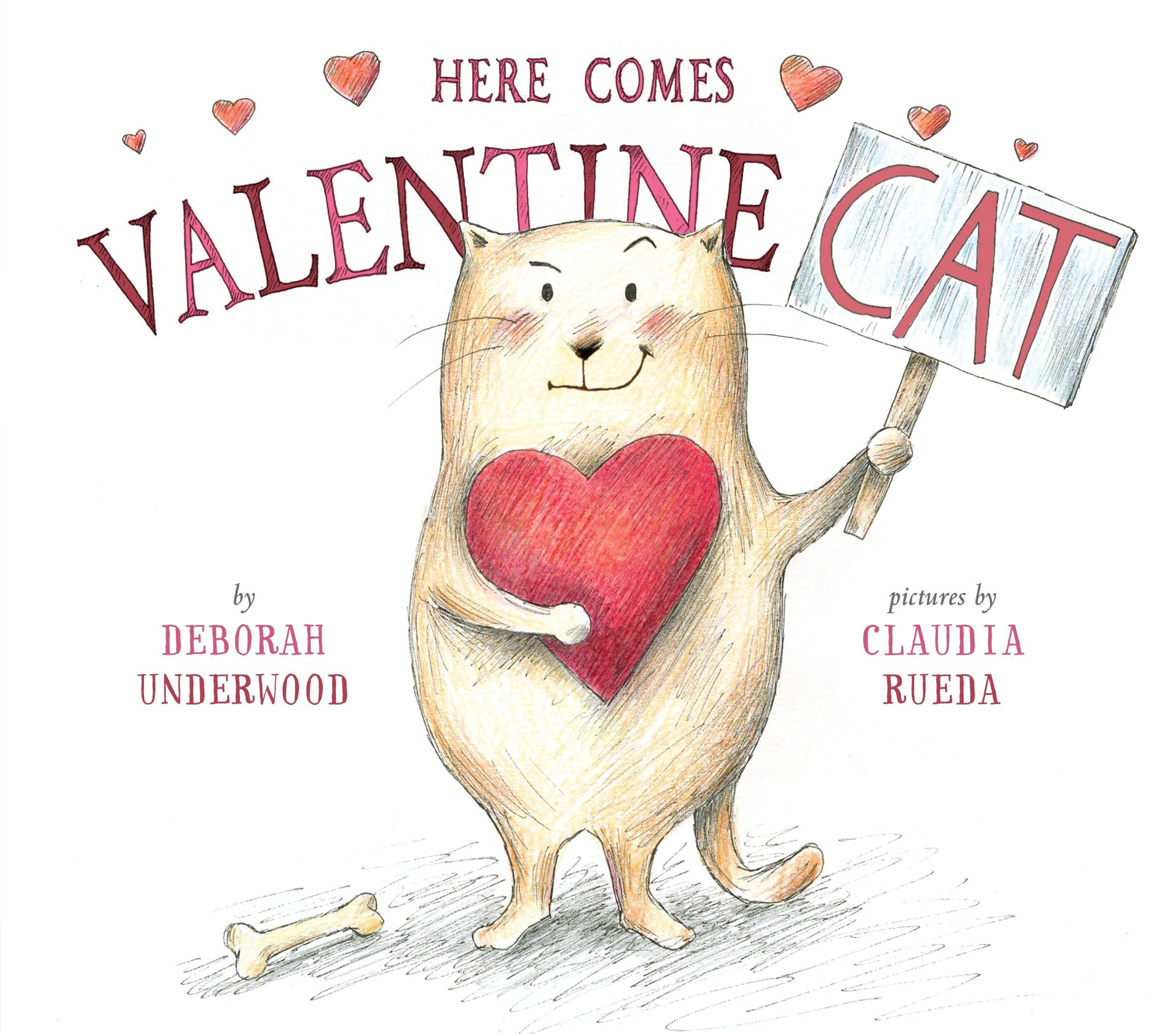 Here Comes Valentine Cat,Used