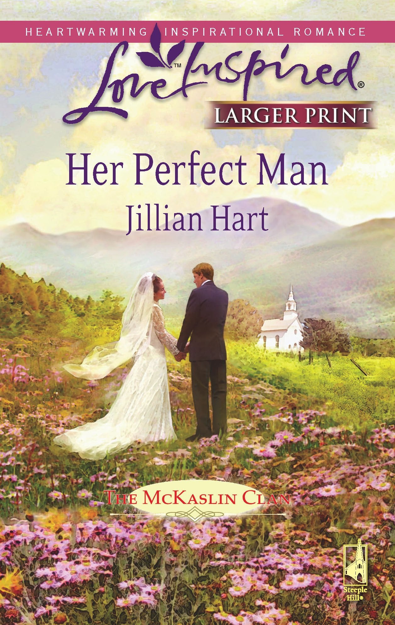 Her Perfect Man (The McKaslin Clan: Series 3, Book 7) (Larger Print Love Inspired #455),Used