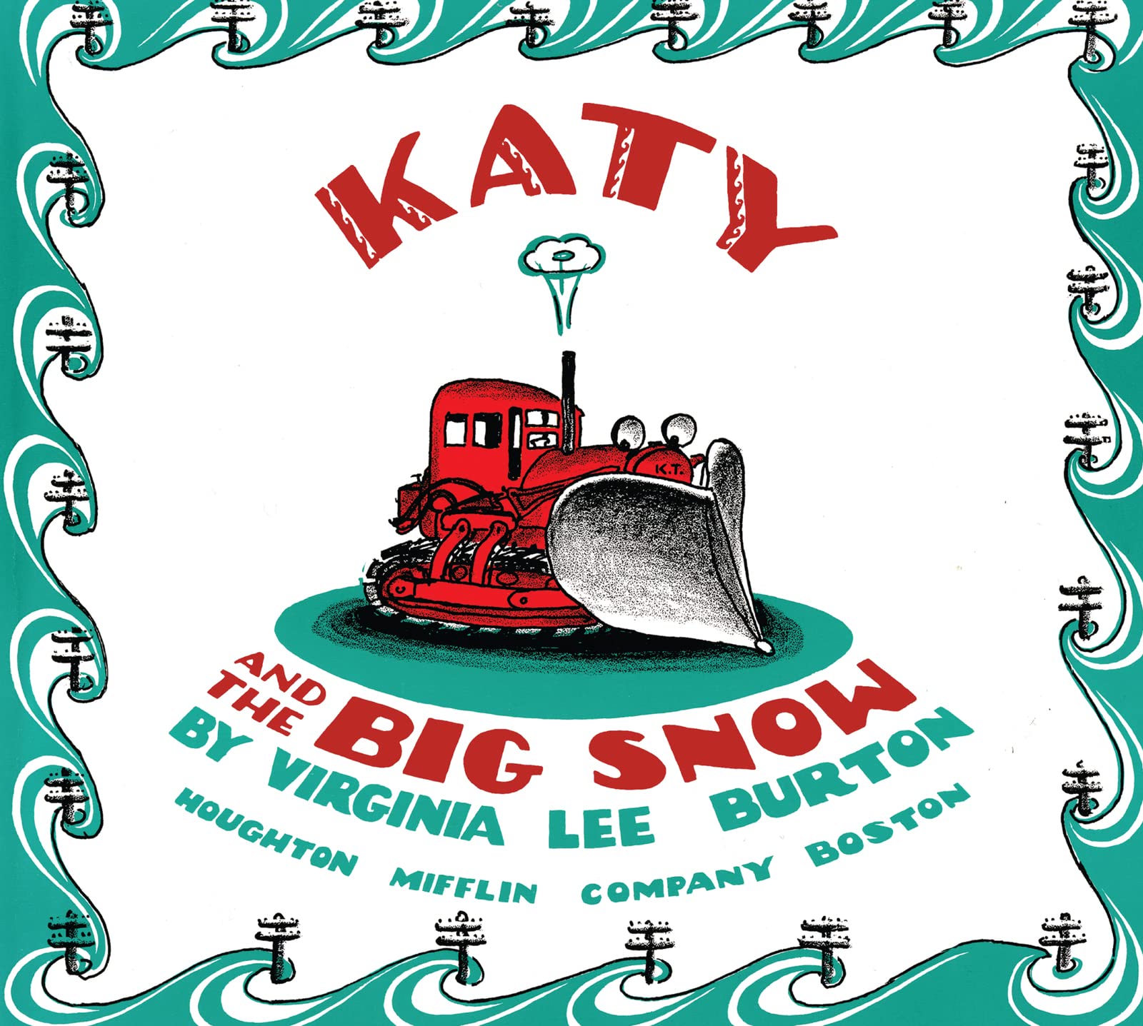 Katy and the Big Snow board book,New
