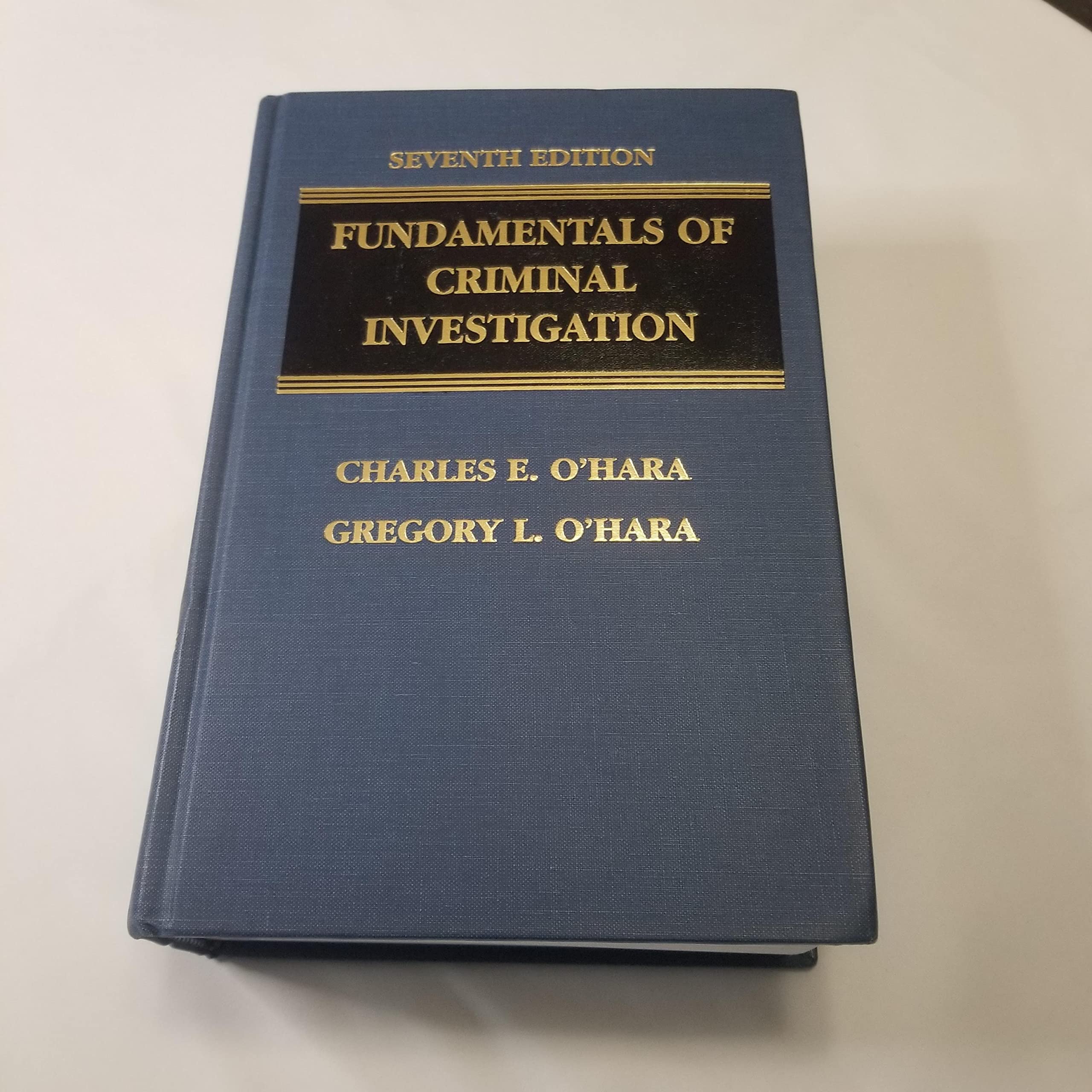Fundamentals of Criminal Investigation,Used