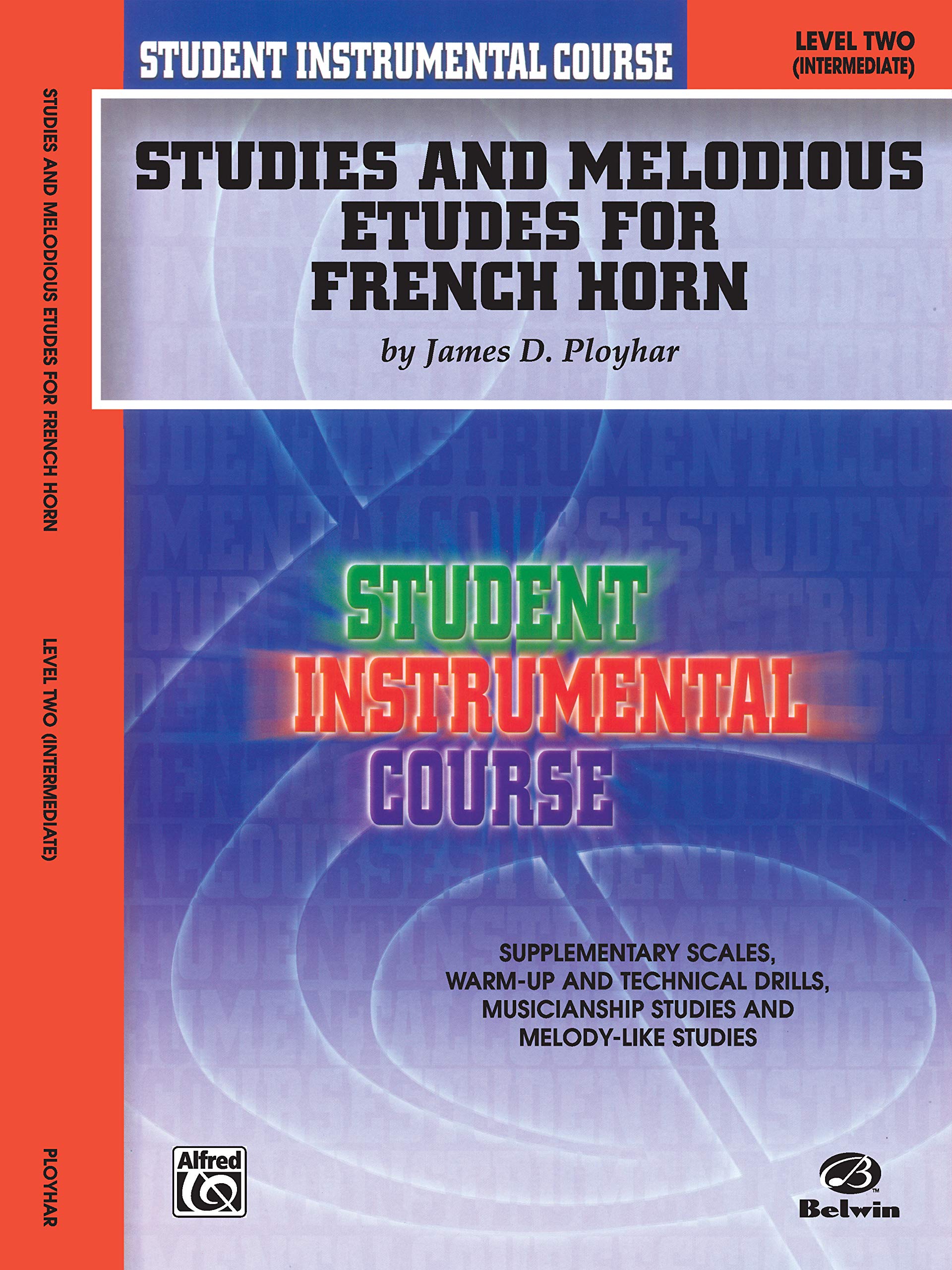 Student Instrumental Course Studies and Melodious Etudes for French Horn: Level II,Used