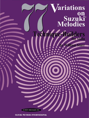77 Variations On Suzuki Melodies: Technique Builders For Viola,Used