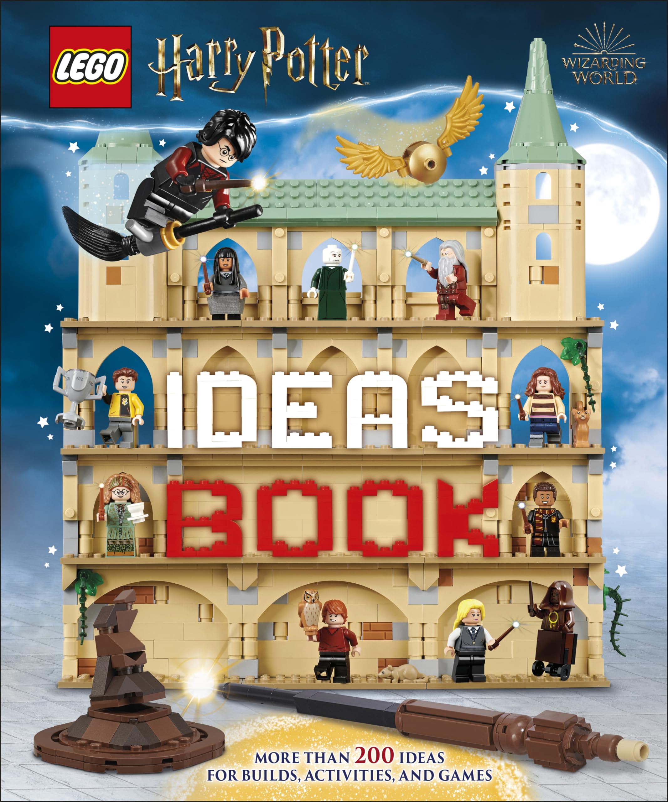 Lego Harry Potter Ideas Book: More Than 200 Ideas For Builds, Activities And Games,New