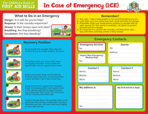 CHILDRENS BOOK OF  FIRST AID SKILLS (Star Reward Charts),Used